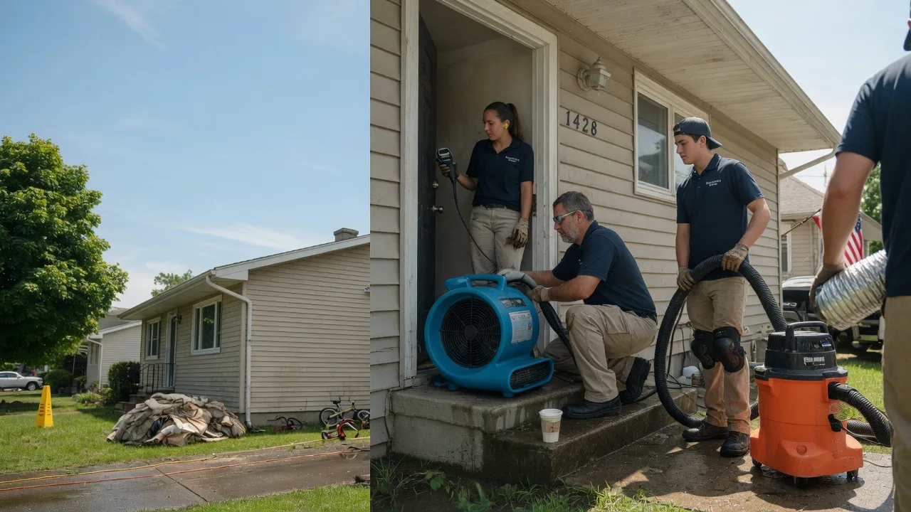 Water Damage Restoration in Fredericktown, PA near me